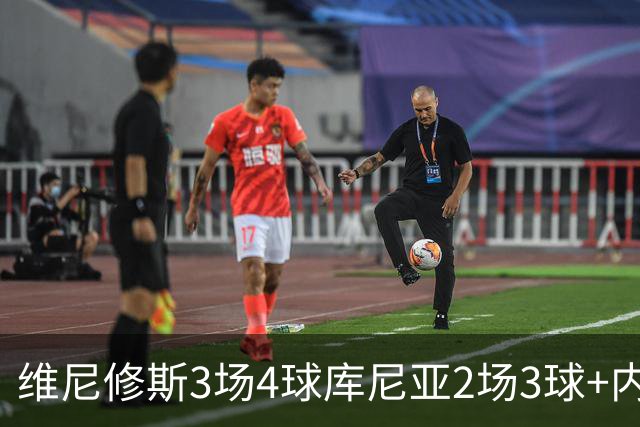 维尼修斯3场4球库尼亚2场3球+内马尔回归 五星巴西渐入佳境